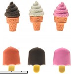 Sweet Treats 48 Adorable Ice Cream Cone & Frozen Treat Erasers; Kids Party Favors!! Assorted Colors 1  B008F9JQYE